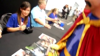 Me Meeting Dameon Clarke at Supanova Adelaide 2013