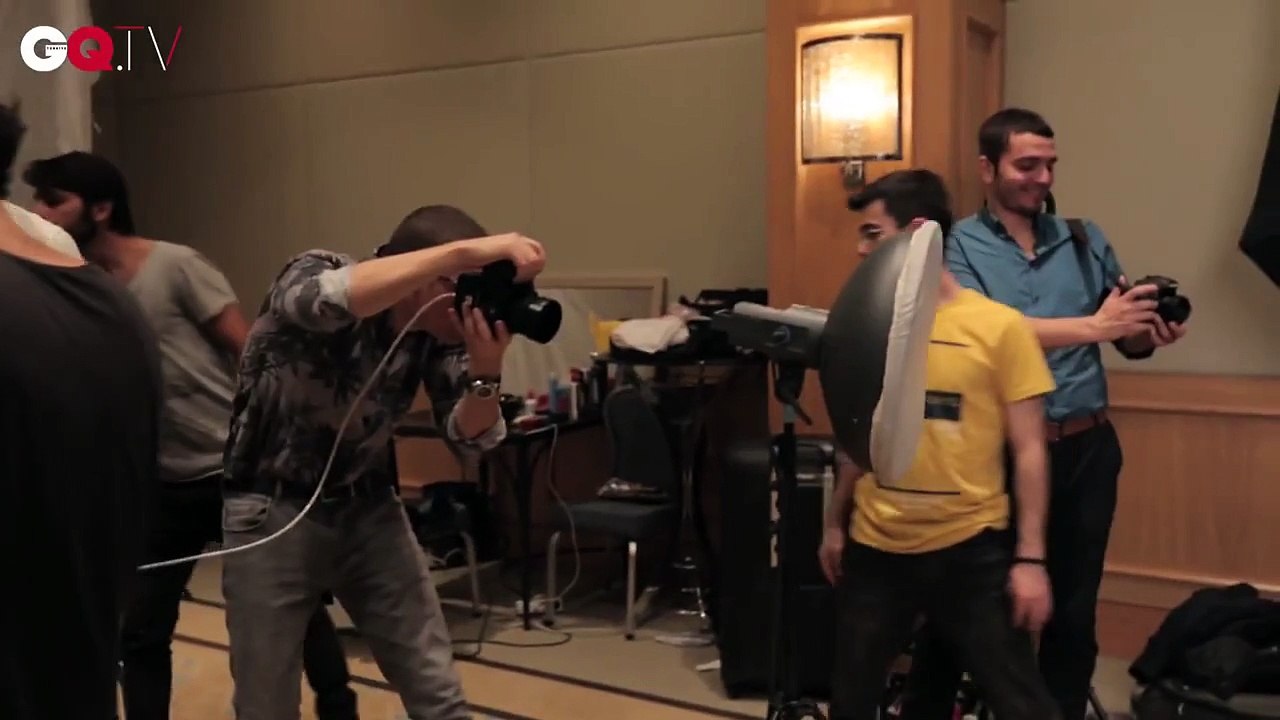 GQ Türkiye - Nikolaj Coster-Waldau kamera arkası