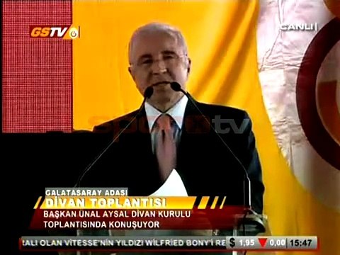 Ünal Aysal'dan borç açıklaması