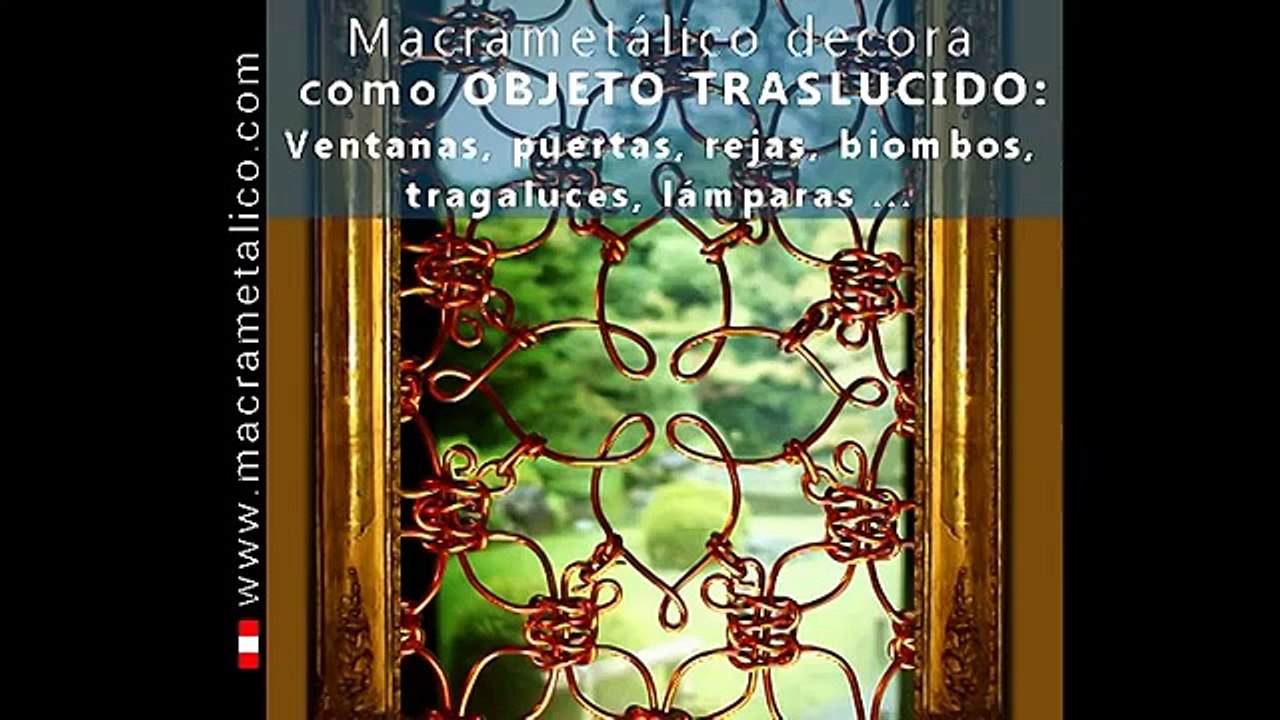 MACRAMETALICO - TECNICAS