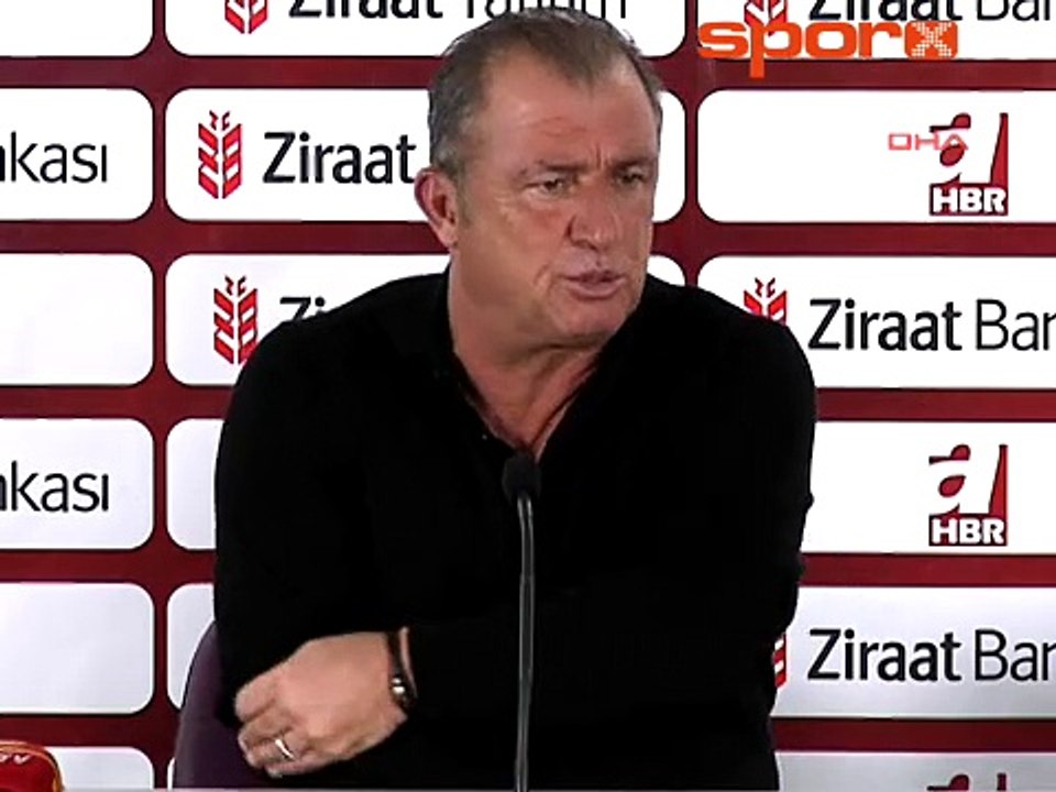 Fatih Terim: "Oyuncularım üzülmeli"