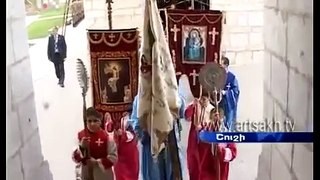 В Шуши прошла литургия в честь Армии обороны НКР