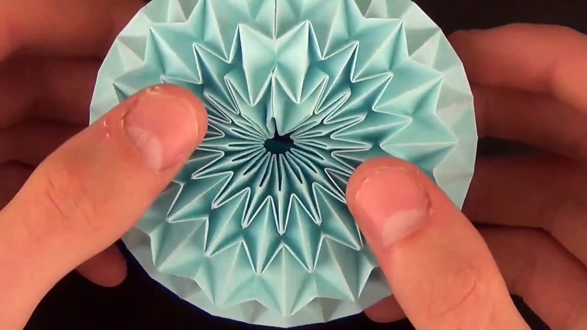 Origami Magic Ball, Designed By Yuri Shumakov - Demo - video Dailymotion