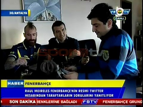 Raul Meireles, taraftarların sorularını cevapladı!