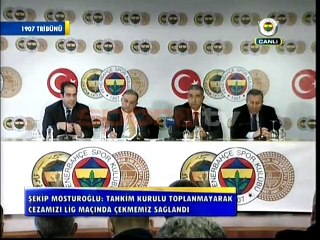 Şekip Mosturoğlu'ndan bomba açıklamalar!