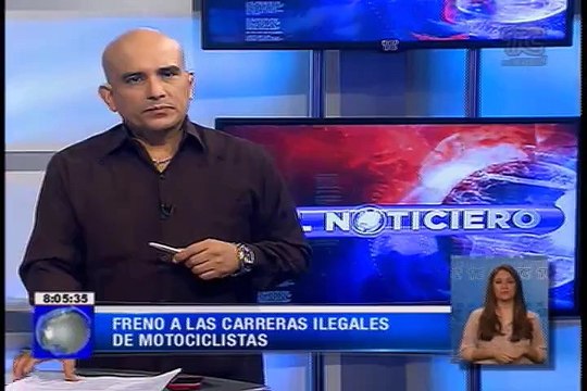 Freno a las carreras ilegales de motociclistas