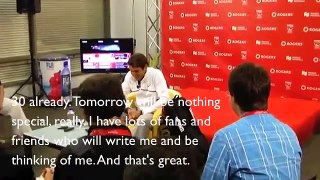 Roger Federer interview before 2011 Roger's Cup in Montreal