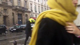 MTW Kollonne Polizei Paris