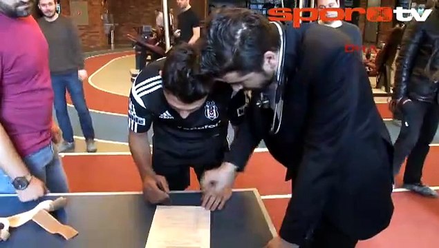 Tolgay Arslan kontrolden geçti