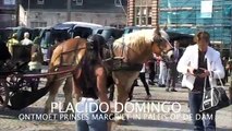 PLACIDO DOMINGO ONTMOET PRINSES MARGRIET IN PALEIS OP DE DAM