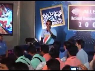 Rahul Kapoor - conducts quiz based on cricket theme using eM Play International Quizzing Modules
