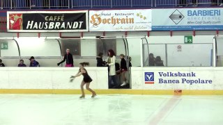WSV Brixen, Eiskunstlauf, 1. Brixner Eiscup, 25. März 2012, Sarah Brida, 2. Platz