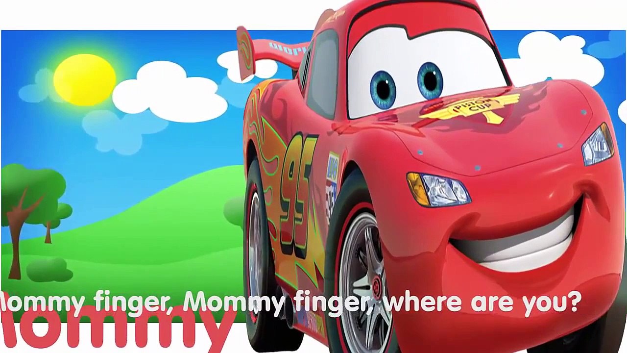CARS Finger Family Nursery Rhymes for Kids | MY FINGER FAMILY RHYMES