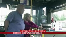Oregon Bus Driver Saves Wandering Toddler
