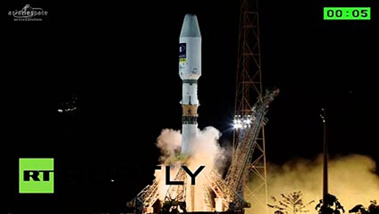 Blastoff! Arianespace launches two Galileo satellites atop Russian Soyuz rocket