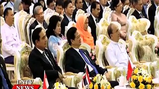 Lao NEWS on LNTV: ASEAN summit ends with reaffirmed commitment to community by 2015.19/11/2014