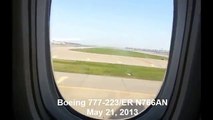 American Airlines Flight 26 Taking off from Incheon Airport, Korea