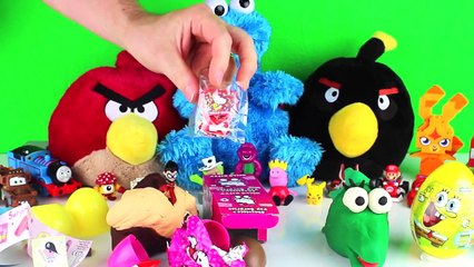 Play-Doh Dora The Explorer, Peppa Pig and Spongebob Squarepants Surprise Eggs