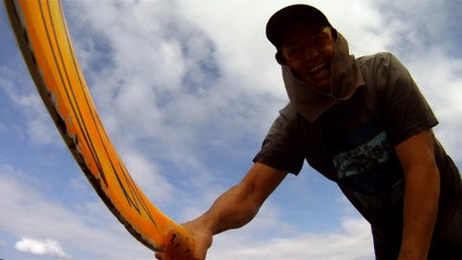 Navegando nos mares reciclados, Ubatuba, SP, Brasil