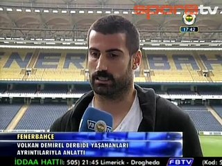 Volkan Demirel: "Ceza almamızı istediler"
