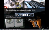 Autodesk AutoCAD Inventor 2010 Contact Set