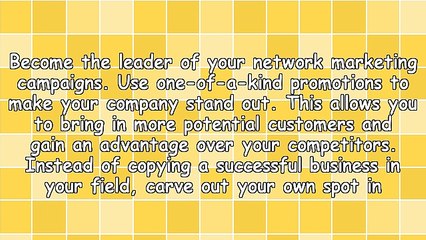 Ways To Become Successful At Network Marketing