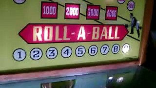 1938 Roll A Ball , Skeeball machine , coinopny.com