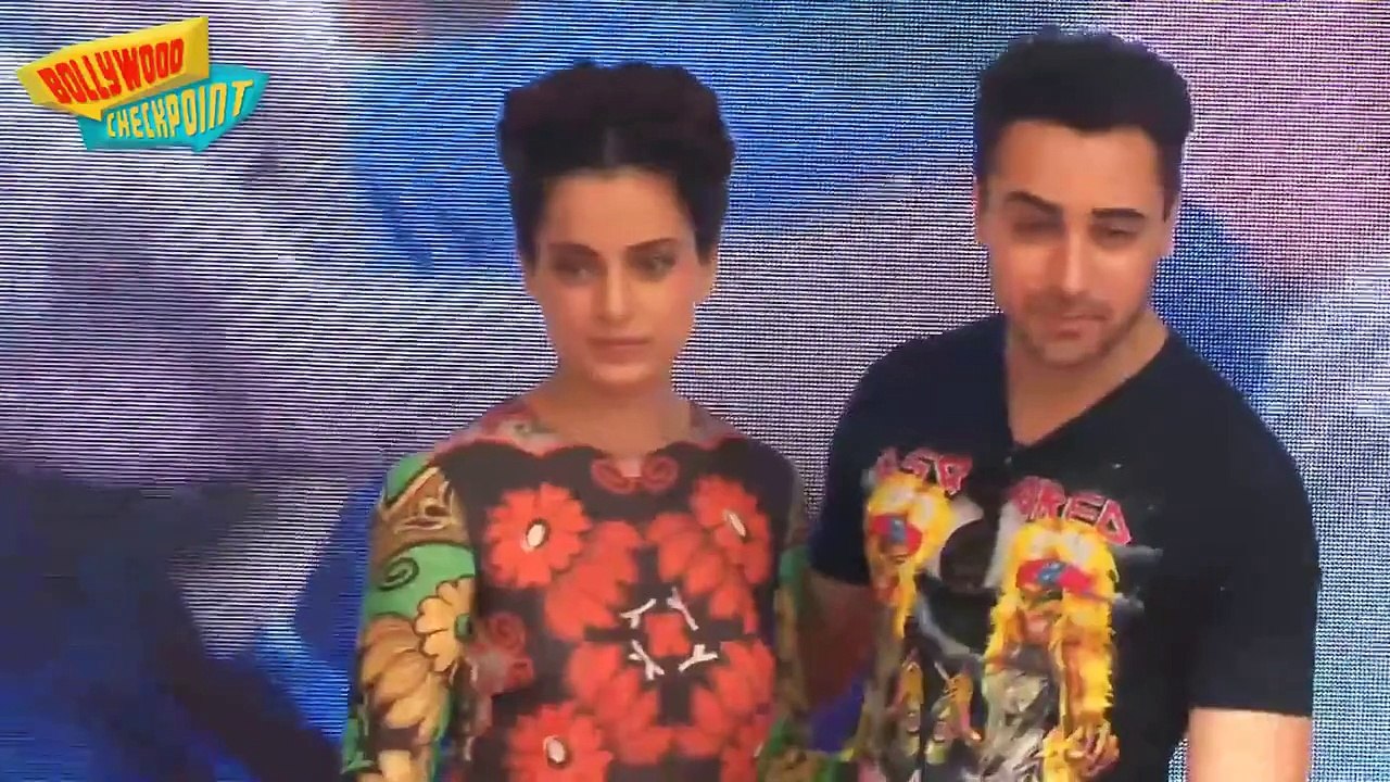 Kangana Ranaut & Imran Khan Kissed For 24Hrs In "Katti Batti" Song | View Pic's