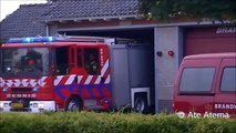 Opkomst   uitruk brandweer De Westereen, TS 02-4332 met spoed naar buitenbrand Kollumerzwaag