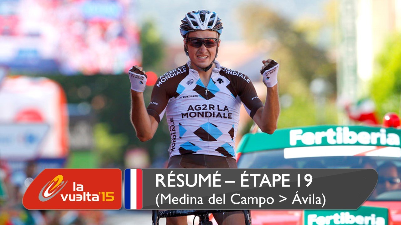 Résumé - Étape 19 (Medina del Campo / Ávila) - La Vuelta a España 2015