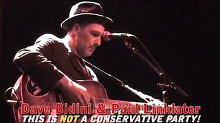 Dave Bidini performs at This is NOT a Conservative Party!