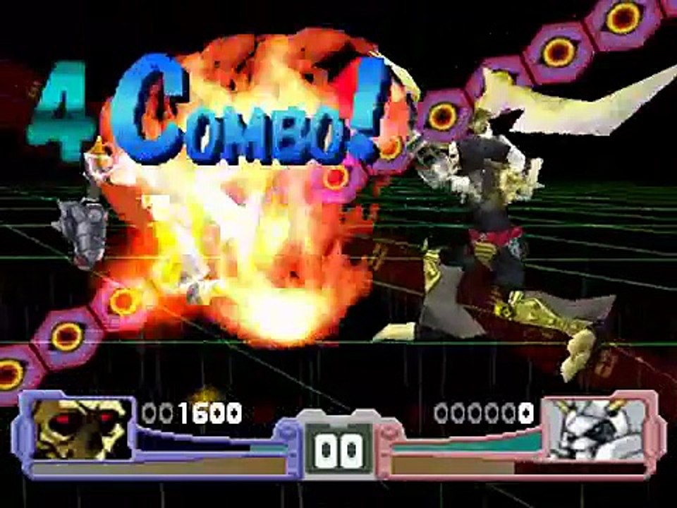 Digimon Rumble Arena - Reapermon vs Omnimon