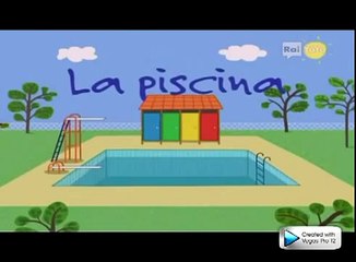 YTP ITA Peppa pig nuota nella piscia