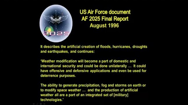 David Icke - Wembley Arena - Weather Modification,HAARP,Chemtrails.