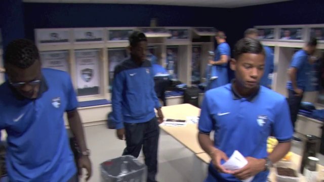 HAC - Red Star : l'arrivée des joueurs havrais