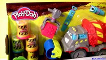 kinder surprise eggs Peppa pig Play Doh Max The Cement Mixer Truck