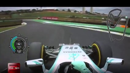 F1 2014 | Nico Rosberg onboard Brazil