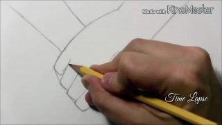 How To Draw Holding Hands (Time Lapse & Slow - Mo)