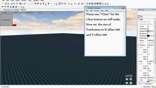 Roblox Gui Scripts: Close button GUI that closes another window!