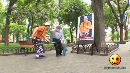 Crazy TV Pranks Bonkers Butterfly Guy (HD)