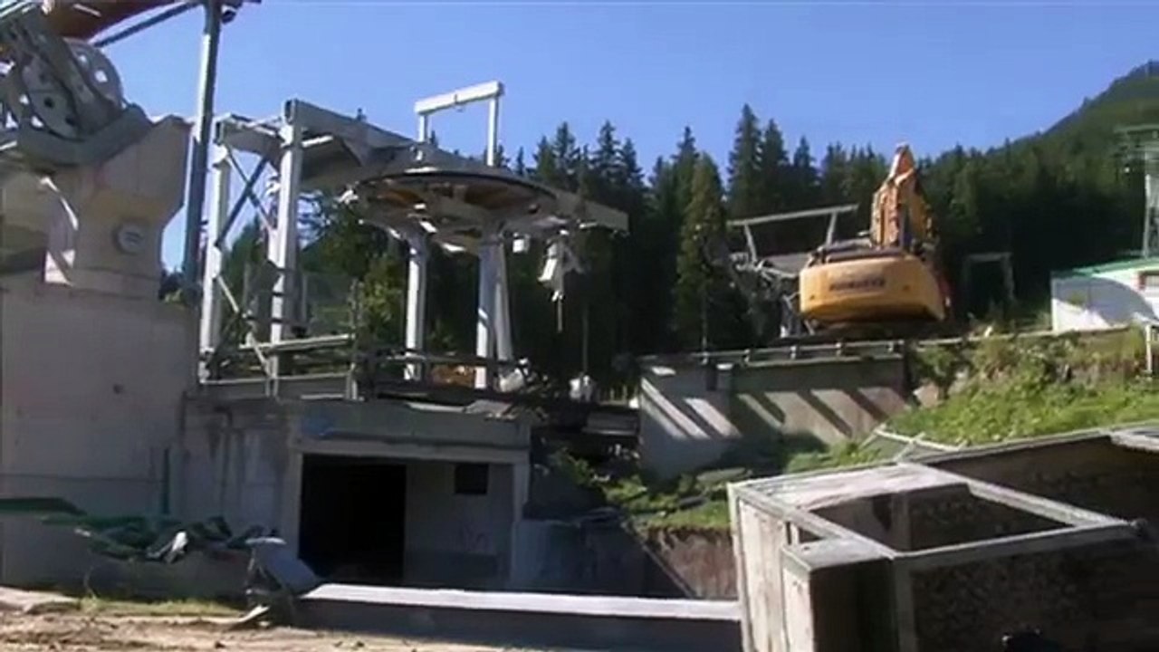 Gipfelbahn Hochwurzen 3. Bautagebuch