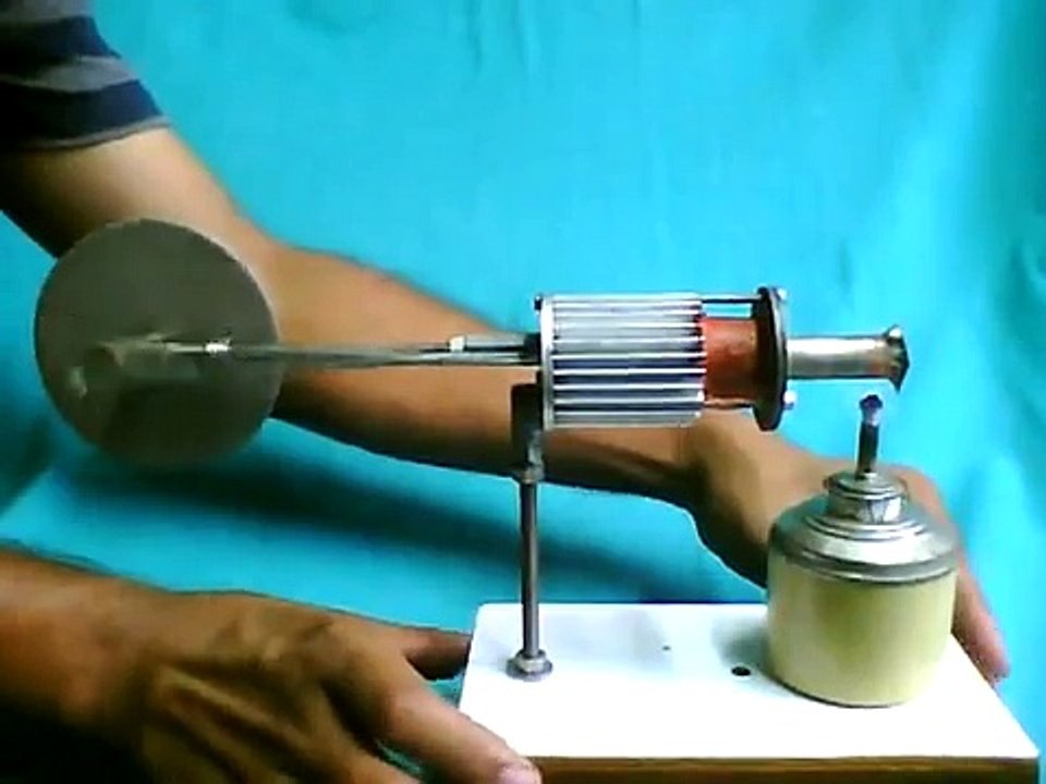 Model Stirling engines by Subir Bhaduri, Pune, India!!!