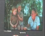 Robert Irwin and Riley Mannion at Australia Zoo