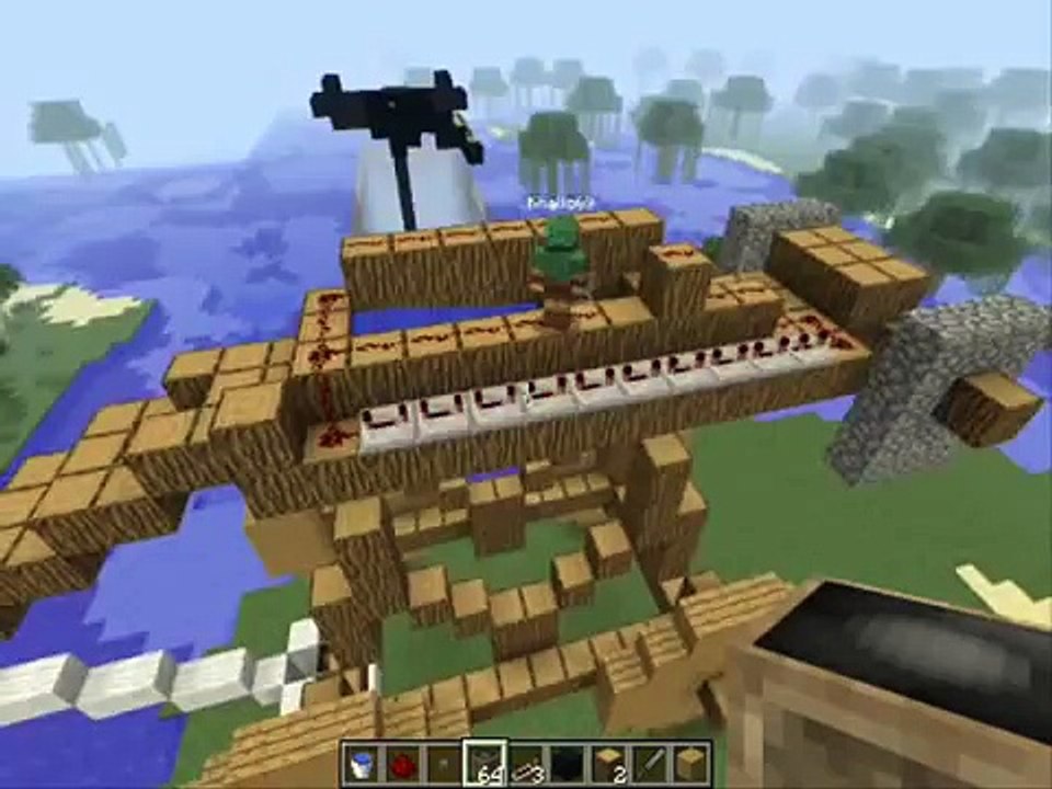 Minecraft Precision Launcher Siege Weapons Video Dailymotion