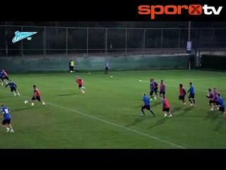 Hulk uzaktan gol işini biraz abarttı!