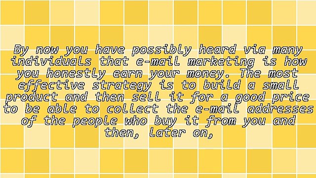 E-Mail Marketing Techniques That Earn Money