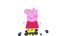 Counting For Children from 1 10 With Peppa Pig Jumping in Muddy Puddles! New Longer Version!