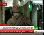 Libye,Discours de Kadhafi à la Place Verte Tripoli ,22 02 2011