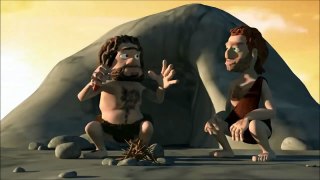 Пещерный человек - Cavemen - короткометражный мультфильм смешной