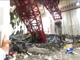 At least 65 killed as crane crashes into Makkah’s Grand Mosque-Geo Reports-11 Sep 2015
